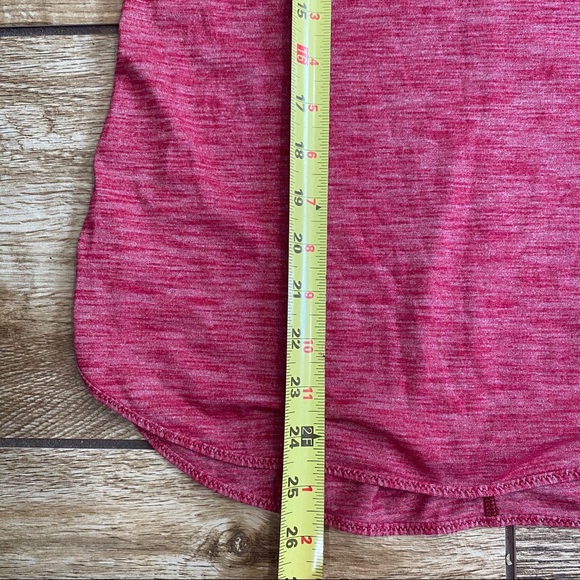 Lululemon What The Sport Singlet Size 6 Cranberry - Picture 11 of 12